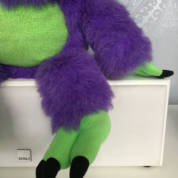 rare European vintage My Pet monster plush toy purple stuffed animal retro - Picture 7 of 12